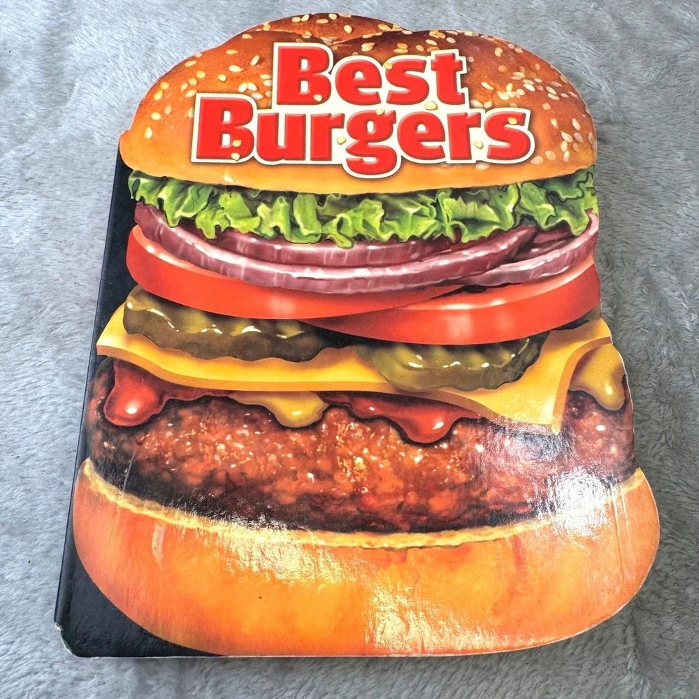 Best Burgers Shaped Cookbook 2006 Publications International Cookout Grilling